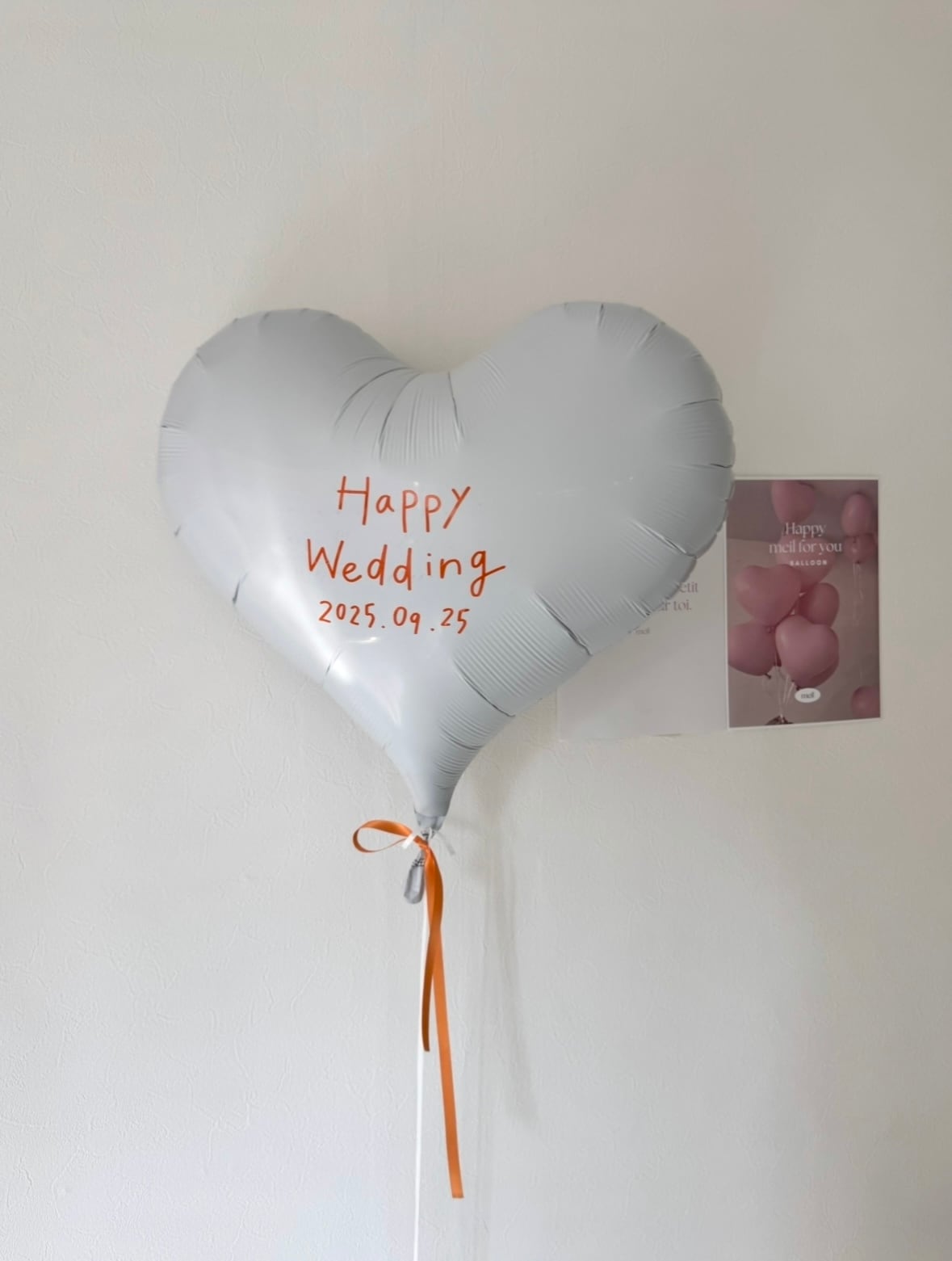 design 02 heart balloon-BIG size-【全2色】