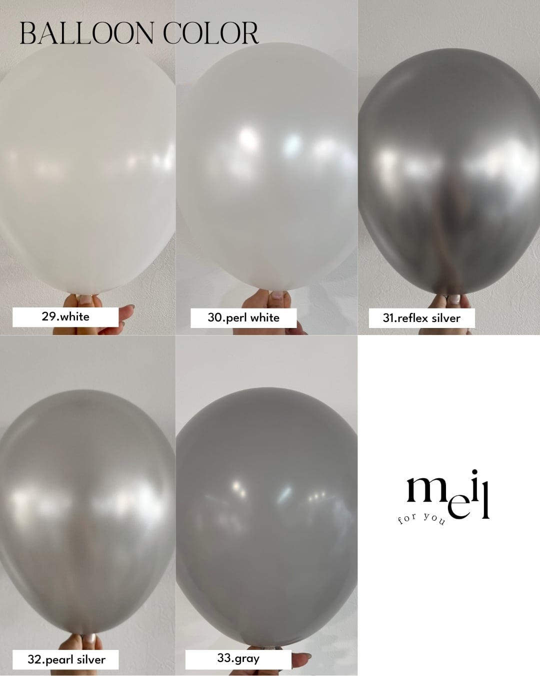 calendar heart  balloon -BIG size-【全9色】