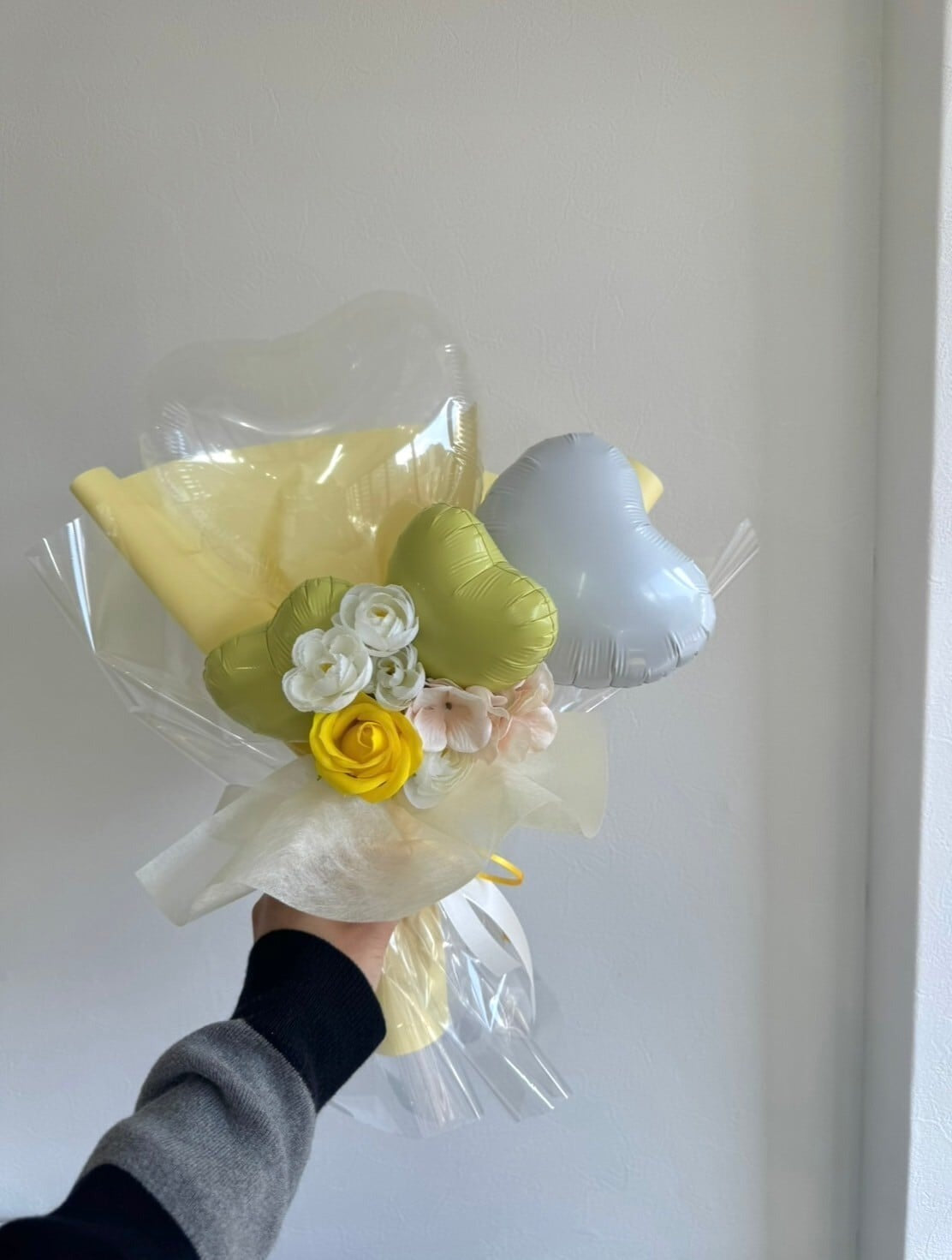 belle Heart  balloon mini bouquet 【全10色】