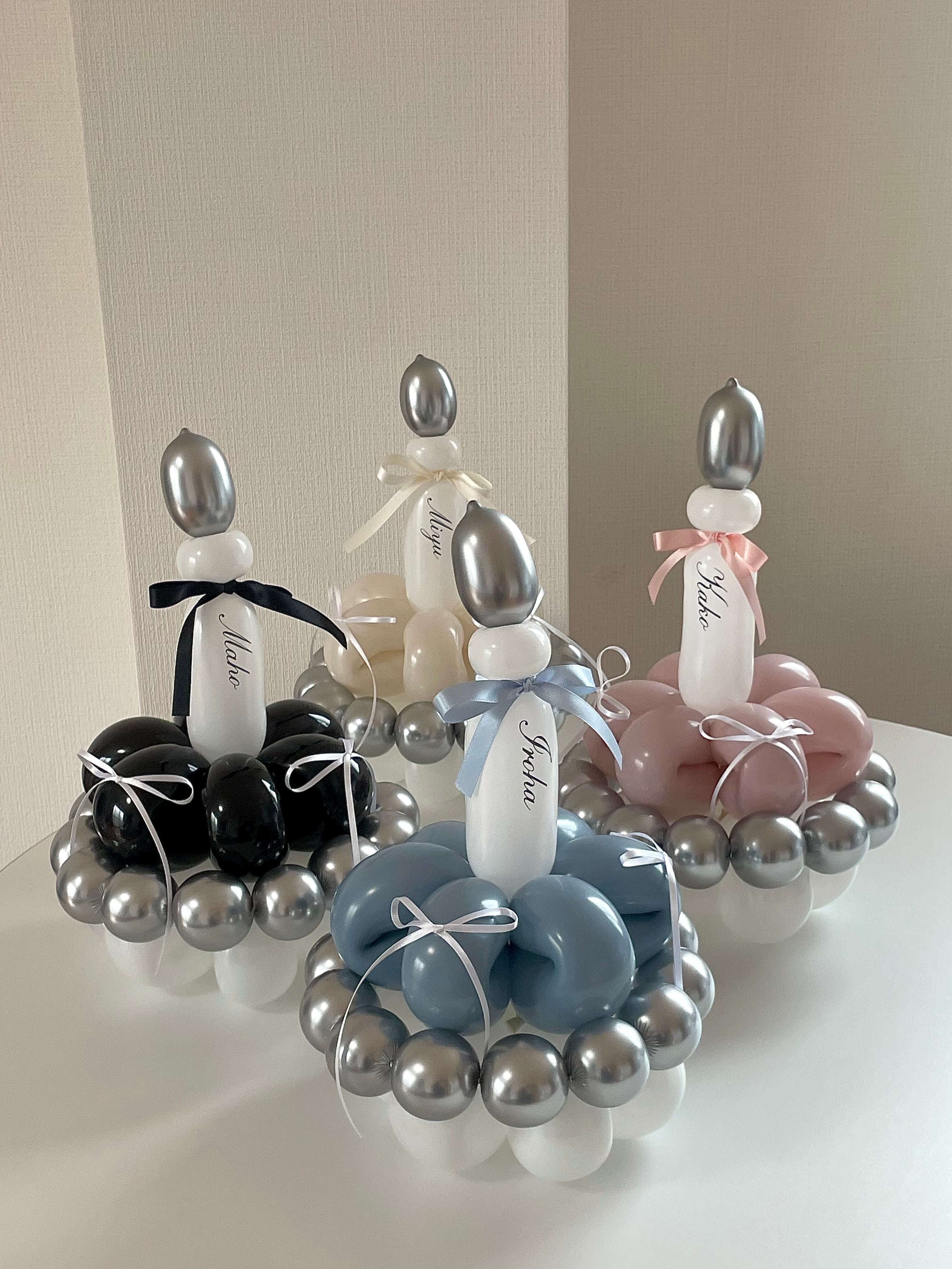 mini balloon cake【全4色】【色変更可】